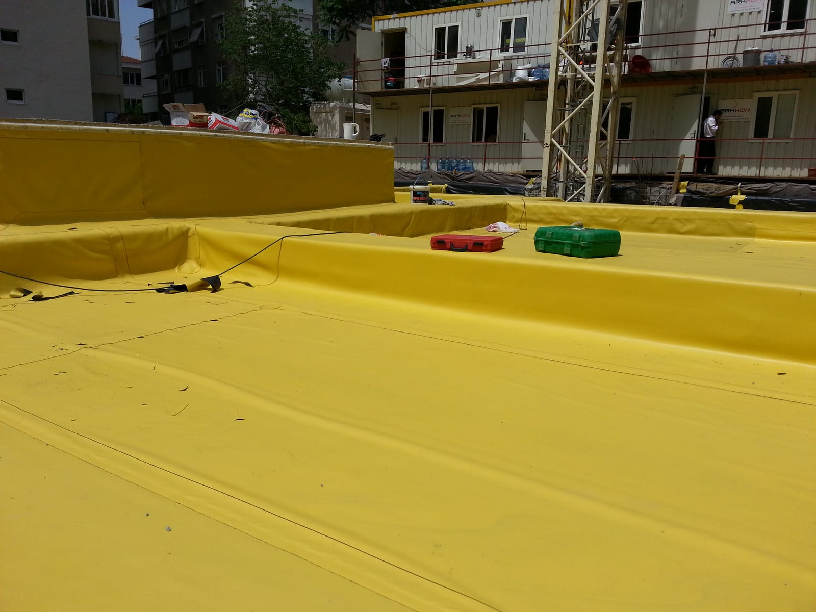 Teras izolasyonu uygulaması
